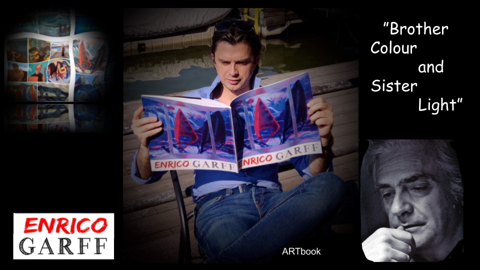 A flash presentation of “Brother Colour and Sister Light” the new Artbook on Enrico Garff’s artistic history. 59 paintings reviewed in 5 languages with an interview held with Luciano Pavarotti in 1989.