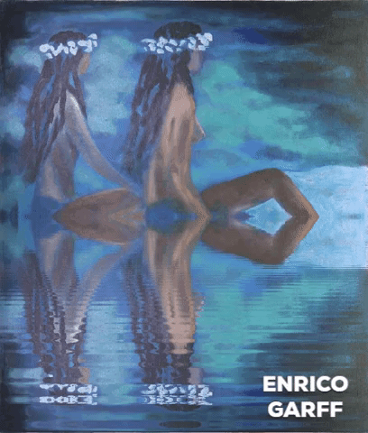 Hawaiian Girls, an NFT Digital Art Creation feature, is based upon the Original painting Le Hawaiiane. Both were created and inspired by the same author the Maestro Enrico Garff. Published an available on Open Sea and monetized in Ethereum based blockchain cryptocurrency.
Non Fungible Token is the acronym of NFT Metaverse.