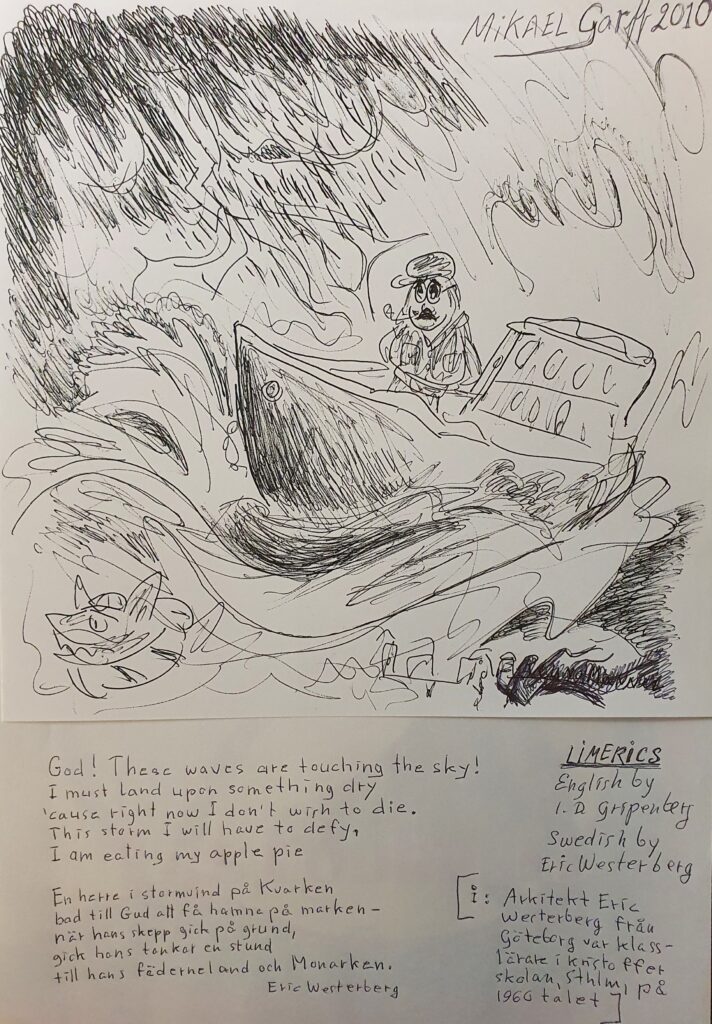 The Gripenberg Fine Art Collection Museum is not only an art museum showing masterpiece artworks by Contemporary art Masters, but does also include manuscript with several pieces of literature, poems, tales, drawings, limericks, memories, and novels.
The Baroness Isabella Diana Gripenberg