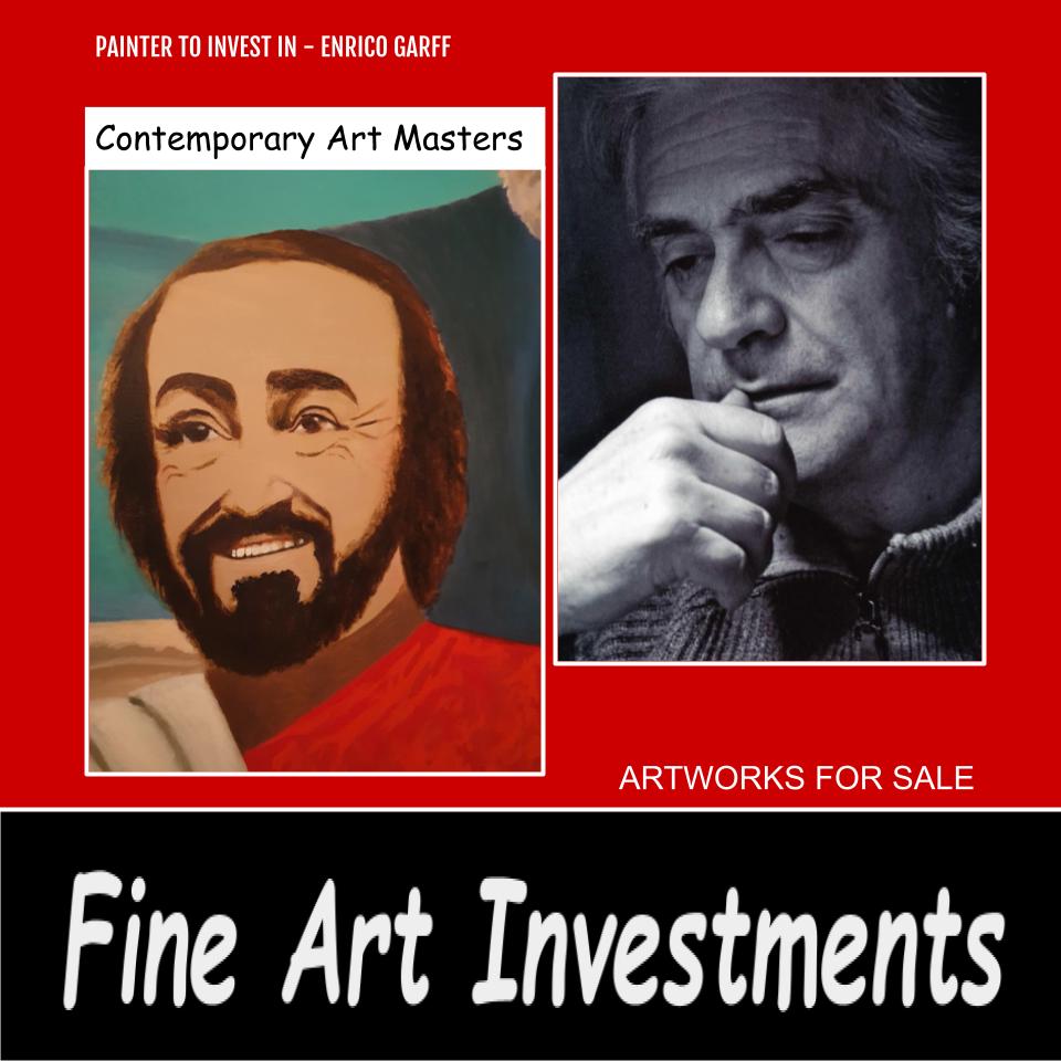 Artworks for sale



Fine Art Investments in Original Masterpiece Artworks and NFT digital art creations by the Contemporary Art Master Painter Enrico Garff

The Gripenberg Art Collection includes the most prestigious artworks and paintings brought to light during the Painter's lifetime spiritual walk facing many personal and artistic challenges along the way, The 21st Century Picasso, Enrico Garff's essential style is capable of delivering the archetype and core of the nature of both physical and ethereal realm. The Hawaiian Girls-inspired NFT animated digital artwork has recently been generated as a tribute to celebrate the Artist's creative journey.

    HOME
    OVERVIEW
    INVALUABLE INVESTMENTS
    MASTERWORK GALLERY
    CONTACT US
    ARTWORKS FOR SALE
    Masterwork Gallery – The 21st Century Picasso and Master of Modern Art Colour Enrico Garff – shows his Masterpiece invaluable artworks in the limelight of Fine Art Investors


